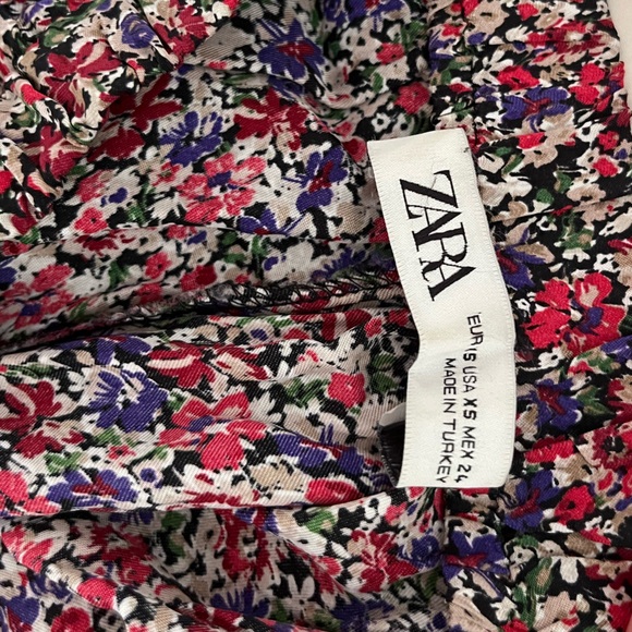 Zara wrinkle effect midi skirt - Picture 2 of 3